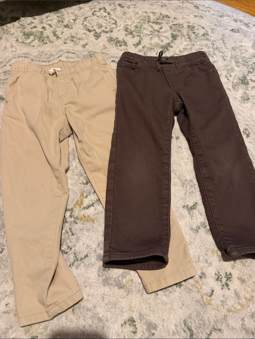 GAP Kids Pull-On Joggers - Beige and Brown
